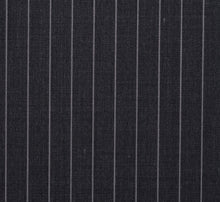 Load image into Gallery viewer, Classic Grey Pinstripe, Super 150, Wool

