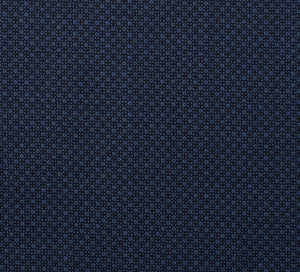 Elegant Navy Blue Textured Solid, Super 160, Wool