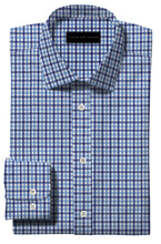 Load image into Gallery viewer, Navy and Light Blue Multi Gingham
