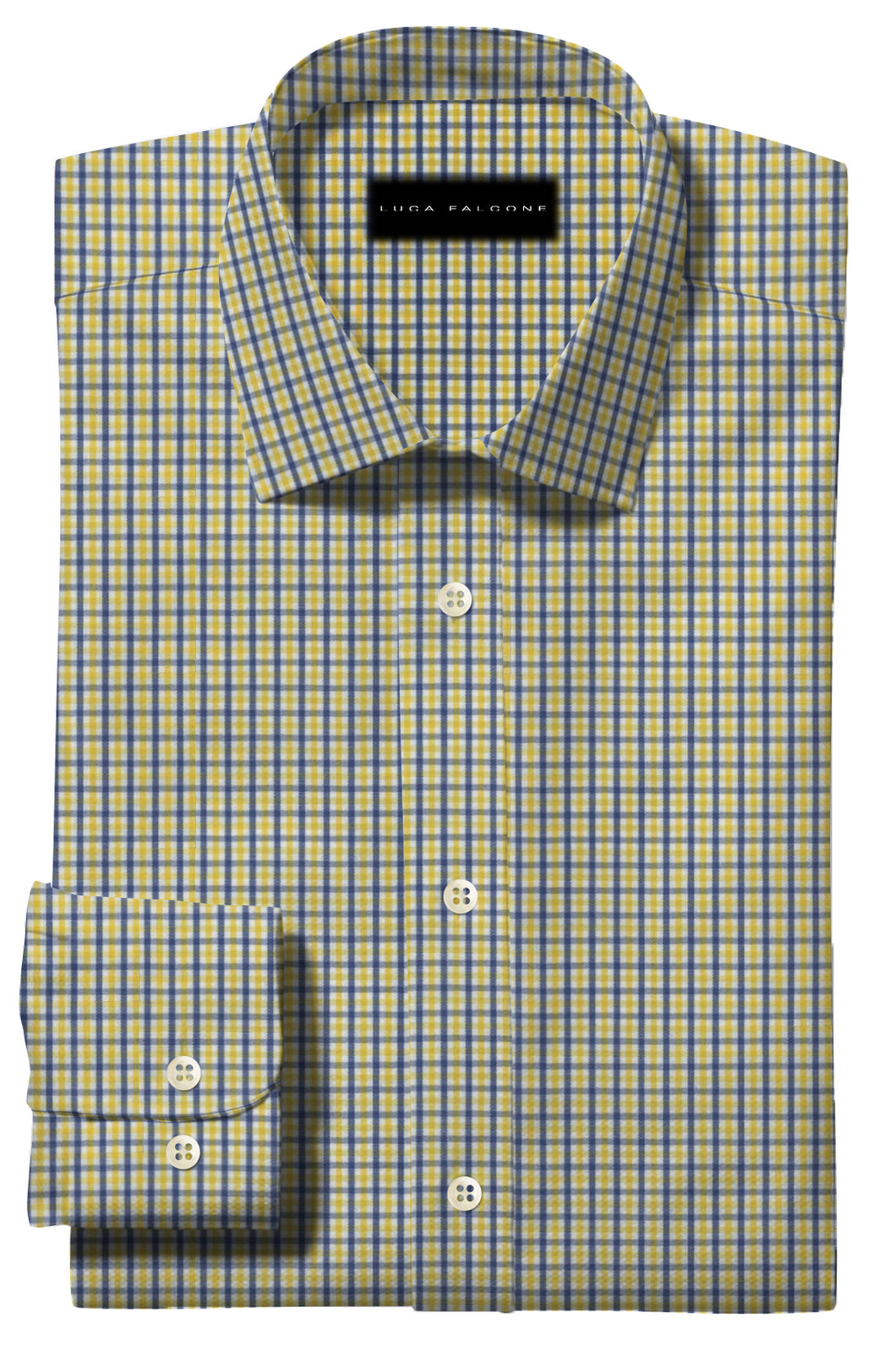 Yellow and Blue Gingham