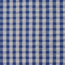 Load image into Gallery viewer, Royal Blue Check Pattern Seersucker
