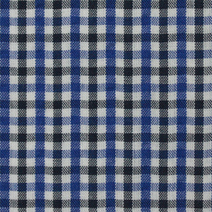 Blue with Contrast Multi Check Pattern Seersucker