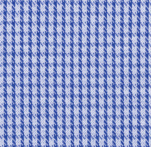 Load image into Gallery viewer, Blue Modern Houndstooth Knit Stretch Cotton
