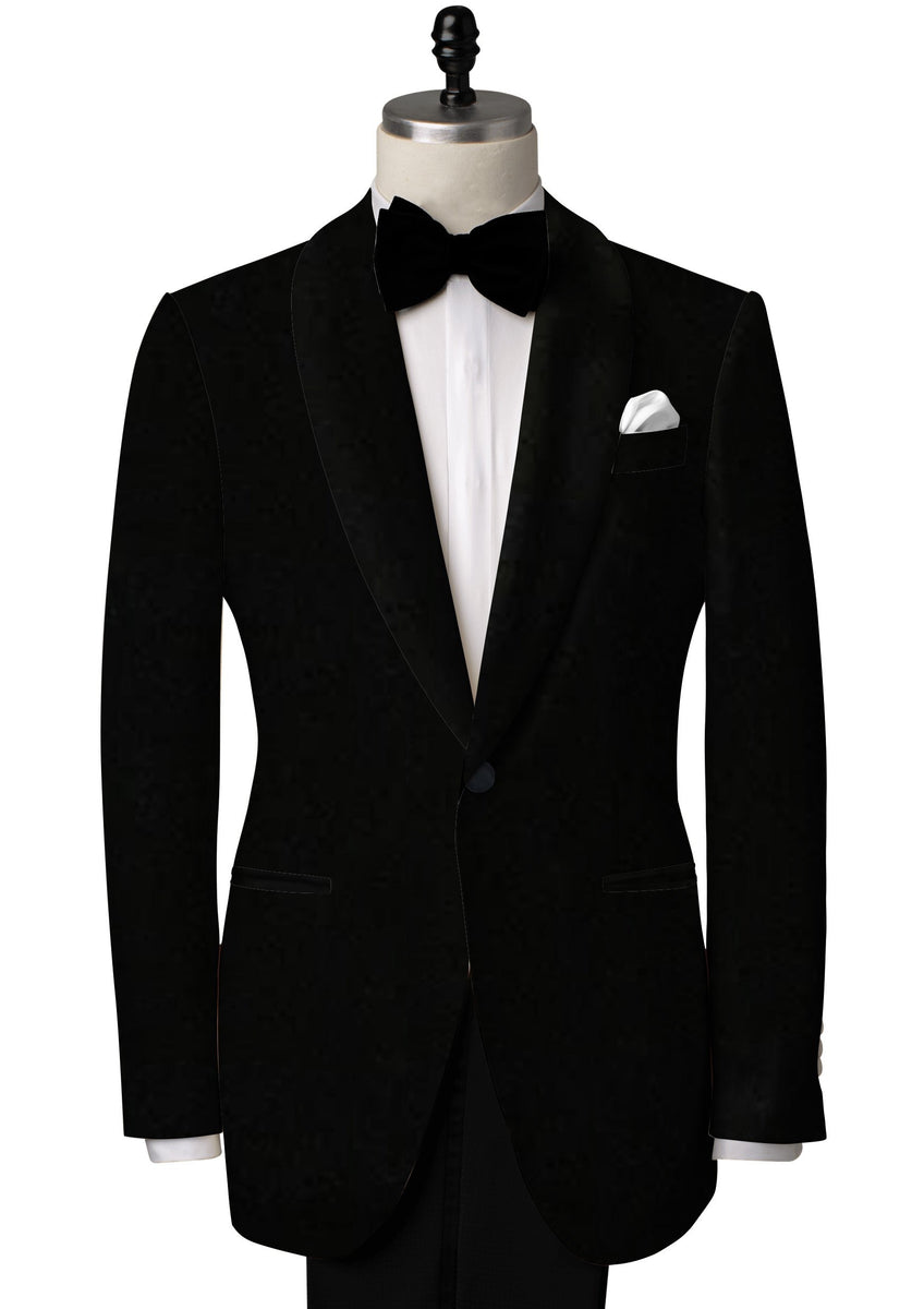 Black Velvet Tuxedo – Luca Falcone