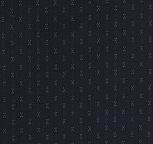 Load image into Gallery viewer, Navy with Unique Light Blue Pattern, Super 150, Wool
