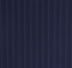 Blue Tone on Tone Unique Stripe Pattern, Super 150, Wool