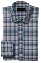 Load image into Gallery viewer, Ocean Blue with Contrast Plaid
