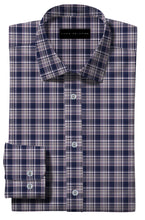 Load image into Gallery viewer, Navy Blue with Contrast Plaid
