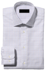 Royal and Light Blue Check Pattern