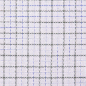 Grey and Blue Check Pattern