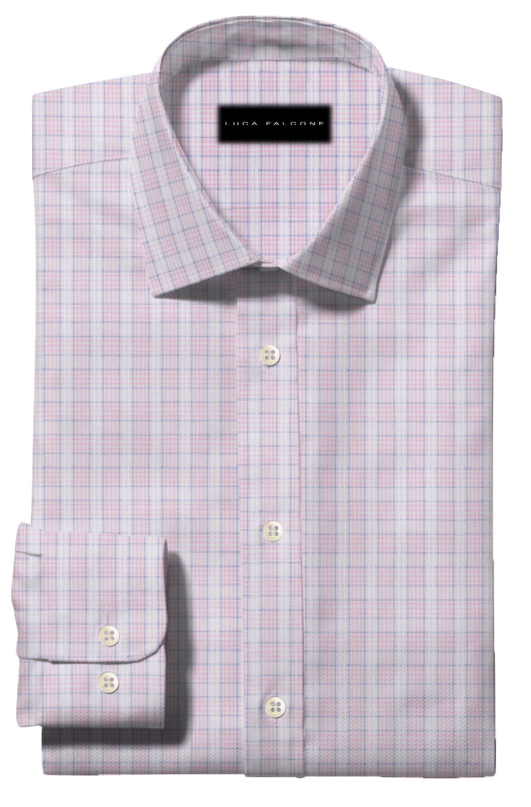 Pink with Contrast Multi Check Pattern
